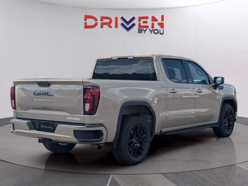Desert Sand Metallic 2023 GMC Sierra 1500 Elevation