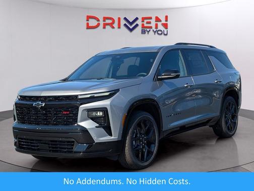 Sterling Gray Metallic 2026 Chevrolet Traverse RS