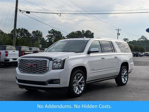 White Frost Tricoat 2020 GMC Yukon XL Denali
