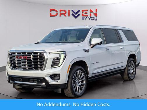 Glacier White Tricoat 2026 GMC Yukon XL Denali