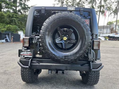 Black Clearcoat 2013 Jeep Wrangler Unlimited Rubicon