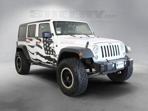 Bright White Clearcoat 2014 Jeep Wrangler Unlimited Sport