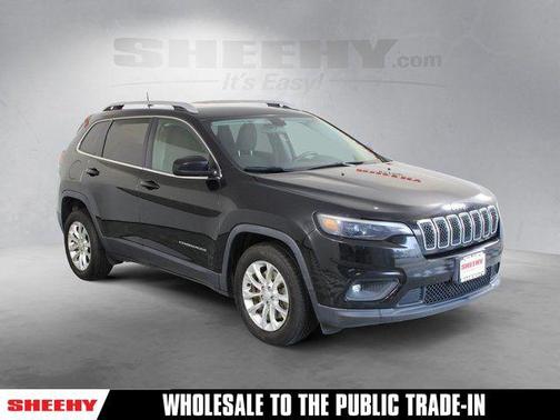 Diamond Black Crystal Pearlcoat 2019 Jeep Cherokee Latitude