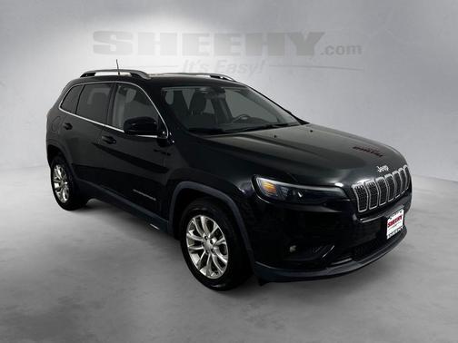 Diamond Black Crystal Pearlcoat 2019 Jeep Cherokee Latitude