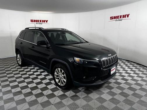 Diamond Black Crystal Pearlcoat 2019 Jeep Cherokee Latitude