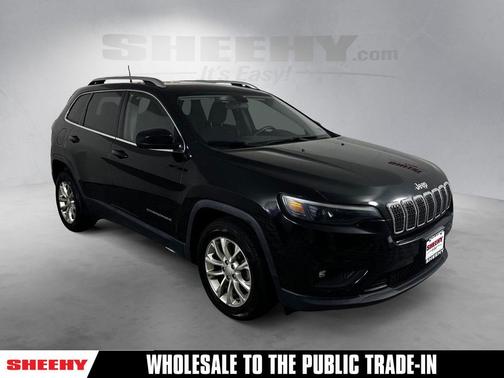 Diamond Black Crystal Pearlcoat 2019 Jeep Cherokee Latitude