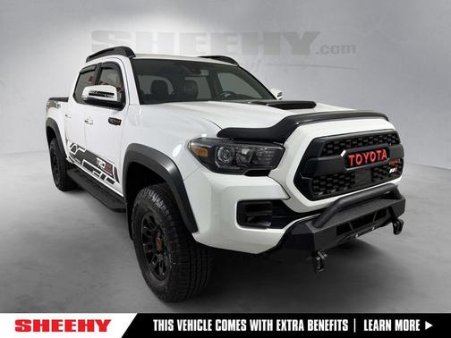 Super White 2019 Toyota Tacoma TRD Pro