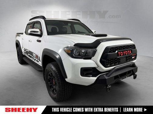 Super White 2019 Toyota Tacoma TRD Pro