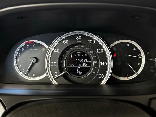 White Orchid Pearl 2015 Honda Accord LX
