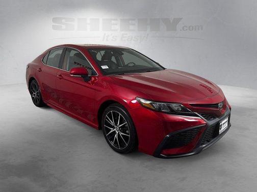 Supersonic Red 2024 Toyota Camry SE