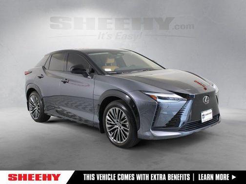 Cloudburst Gray/Black 2023 Lexus RZ 450e Luxury