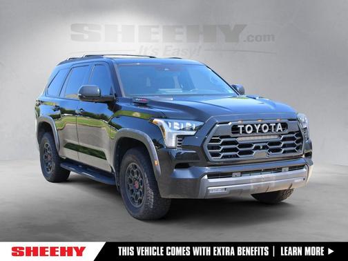 Midnight Black Metallic 2024 Toyota Sequoia TRD Pro