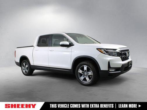 Platinum White Pearl 2024 Honda Ridgeline RTL