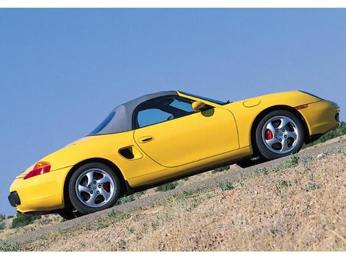 Polar Silver Metallic 2001 Porsche Boxster Base
