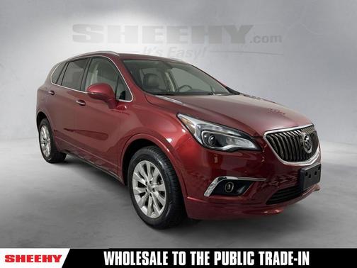 Chili Red Metallic 2017 Buick Envision Essence