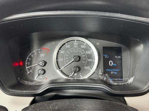 Barcelona Red Metallic 2020 Toyota Corolla LE