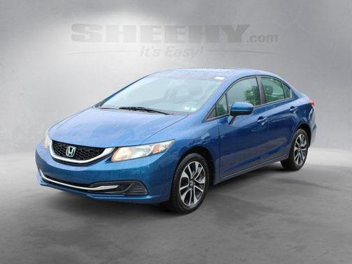 Dyno Blue Pearl 2015 Honda Civic EX