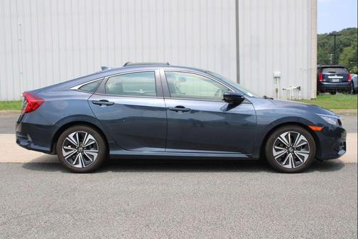 Cosmic Blue Metallic 2018 Honda Civic EX-L