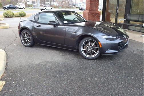 Machine Gray Metallic 2021 Mazda MX-5 Miata RF Grand Touring