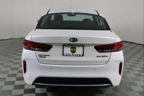 Snow White Pearl 2020 Kia Optima Hybrid EX