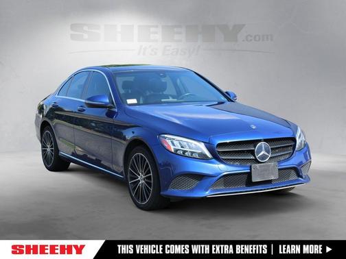 Brilliant Blue Metallic 2019 Mercedes-Benz C-Class C 300 4MATIC