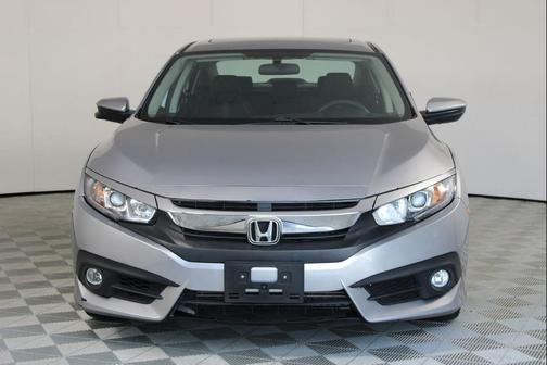Lunar Silver Metallic 2017 Honda Civic EX-T
