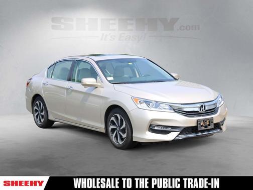 Champagne Frost Pearl 2017 Honda Accord EX