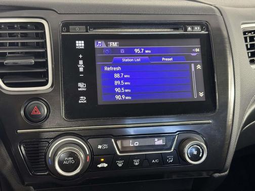 Crystal Black Pearl 2015 Honda Civic SE