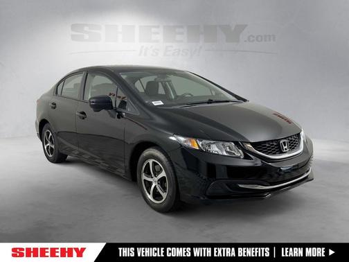 Crystal Black Pearl 2015 Honda Civic SE