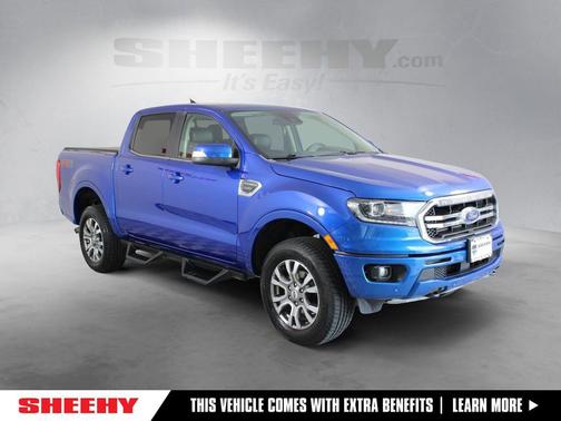 Lightning Blue Metallic 2019 Ford Ranger LARIAT