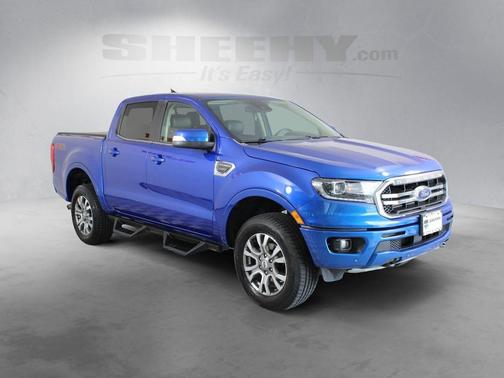 Lightning Blue Metallic 2019 Ford Ranger LARIAT