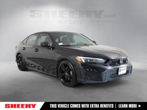 Crystal Black Pearl 2025 Honda Civic Si Base