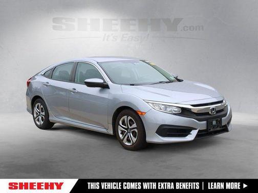 Lunar Silver Metallic 2018 Honda Civic LX