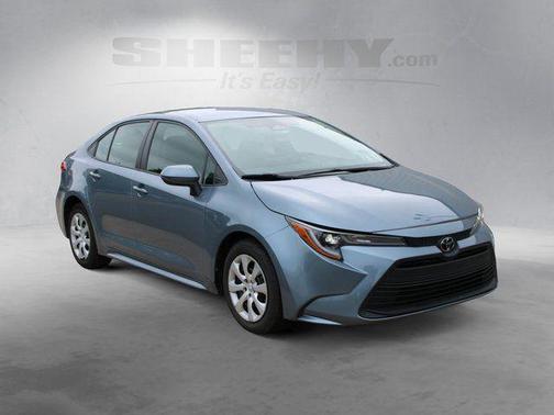 Celestite/Midnight Black Metallic 2023 Toyota Corolla LE