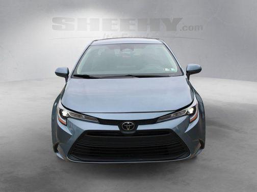 Celestite/Midnight Black Metallic 2023 Toyota Corolla LE