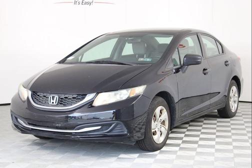 Crystal Black Pearl 2014 Honda Civic LX