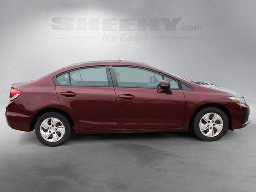 Crimson Pearl 2013 Honda Civic LX