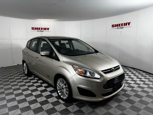 White Gold Metallic 2017 Ford C-Max Energi SE