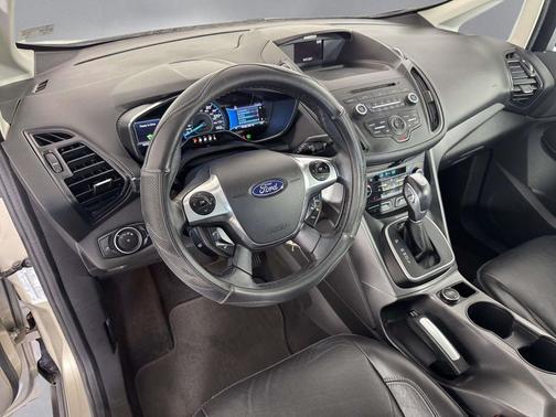 White Gold Metallic 2017 Ford C-Max Energi SE