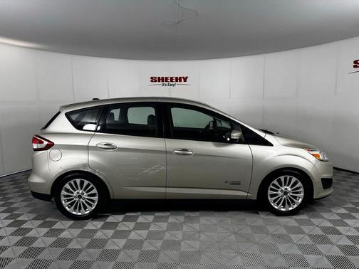 White Gold Metallic 2017 Ford C-Max Energi SE