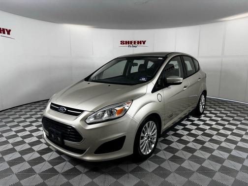 White Gold Metallic 2017 Ford C-Max Energi SE