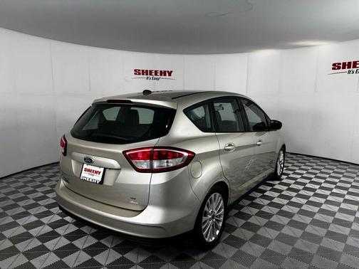 White Gold Metallic 2017 Ford C-Max Energi SE