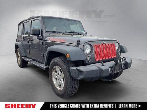 Granite Crystal Metallic Clearcoat 2016 Jeep Wrangler Unlimited Sport