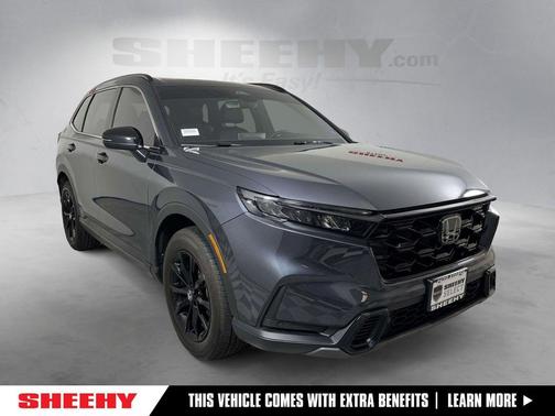 Meteorite Gray Metallic 2025 Honda CR-V Hybrid Sport AWD