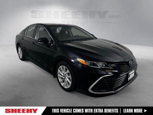 Midnight Black Metallic 2023 Toyota Camry LE
