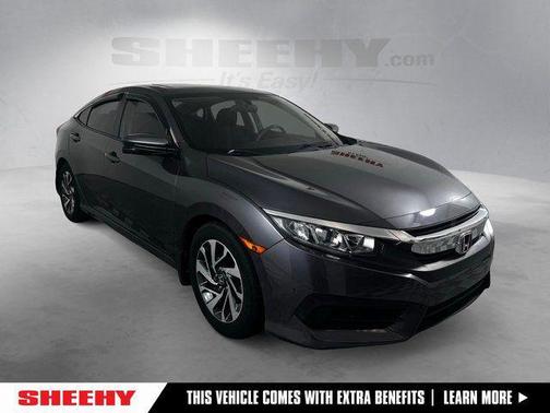 Modern Steel Metallic 2016 Honda Civic EX