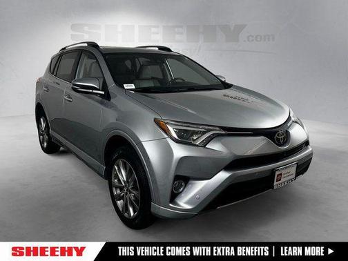 Silver Sky Metallic 2017 Toyota RAV4 Platinum