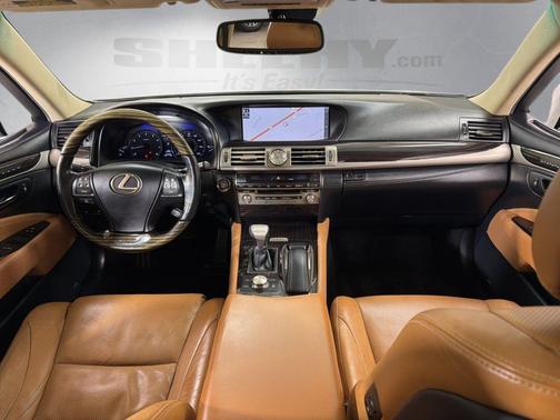 White 2017 Lexus LS 460 Base