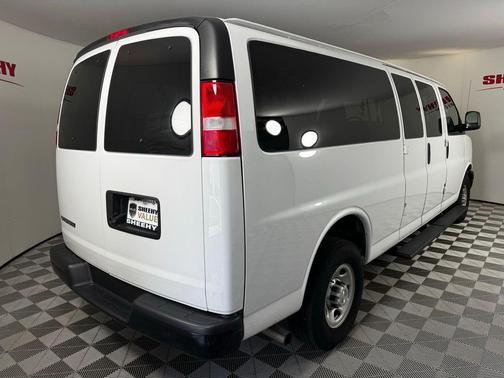 Summit White 2023 Chevrolet Express 3500 RWD 3500 Extended Wheelbase LS