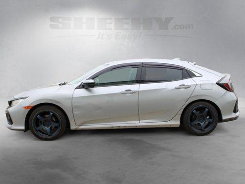 Lunar Silver Metallic 2017 Honda Civic EX